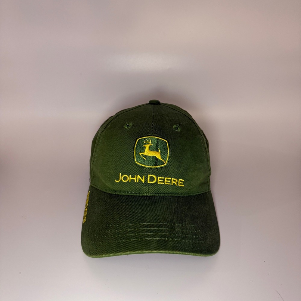 John Deere Logo Owner's Edition Green Cotton Baseball Hat Men Women OSFM